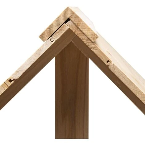 Mangeoire Bois Pour Poules 70 X 60 X H 70cm 5 Mangeoire Bois Pour Poules 70 X 60 X H 70cm – Image 5