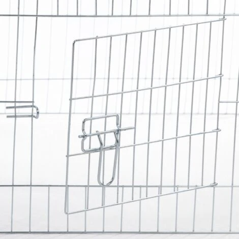 Enclos Grillagé Pour Petits Animaux En Acier Galvanisé 3 Enclos Grillagé Pour Petits Animaux En Acier Galvanisé – Image 3