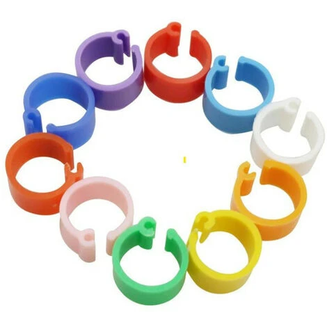 18 Bagues En Plastique ø 8mm Identification Pigeons - Animallparadise 1 18 Bagues En Plastique ø 8mm Identification Pigeons - Animallparadise