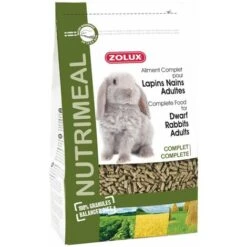 Zolux Granulés Pour Lapin Nain Adulte - Nutrimeal - 800g