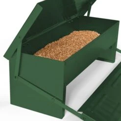 Mangeoire XL Verte Pour Poules Distributeur Automatique à Pédale En Acier 5 KG 8 Mangeoire XL Verte Pour Poules Distributeur Automatique à Pédale En Acier 5 KG -Trixie || Flamingo Soldes Magasin 80332330 4
