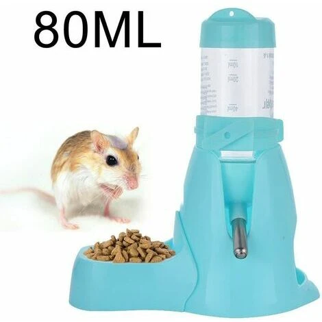 Distributeur D'eau Pour Petits Animaux, Hamster, Cochon D'Inde, Lapin, Rat, Furet, Gerbille, Chinchilla, 80ml, Bleu 3 Distributeur D'eau Pour Petits Animaux, Hamster, Cochon D'Inde, Lapin, Rat, Furet, Gerbille, Chinchilla, 80ml, Bleu – Image 3