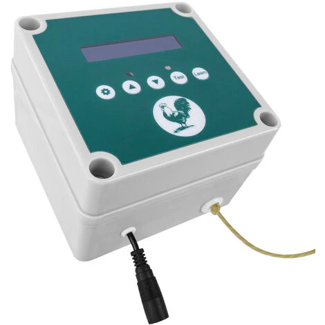 Froadp Porte à Poules Électrique Automatique En Aluminium, Avec Capteurs De Lumière, Minuterie, Et Télécommande (Type A, 30x30cm) 3 Froadp Porte à Poules Électrique Automatique En Aluminium, Avec Capteurs De Lumière, Minuterie, Et Télécommande (Type A, 30x30cm) – Image 3