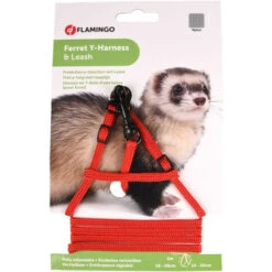 1 Harnais Y Pour Furet Et Rat Avec Laisse De 1 Mètre Couleur Aléatoire - FLAMINGO -Trixie || Flamingo Soldes Magasin 82855270 4