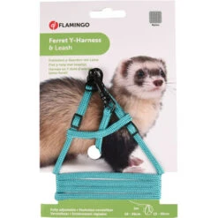 1 Harnais Y Pour Furet Et Rat Avec Laisse De 1 Mètre Couleur Aléatoire - FLAMINGO -Trixie || Flamingo Soldes Magasin 82855270 5