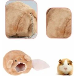 Hamster Hamac Cochon D'Inde Lit Doux Et Confortable Chaud Cage De Couchage Animaux Pour Petit Mignon Lapin à Fourrure Chinchilla Furet -Trixie || Flamingo Soldes Magasin 82988121 3