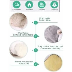 Hamster Hamac Cochon D'Inde Lit Doux Et Confortable Chaud Cage De Couchage Animaux Pour Petit Mignon Lapin à Fourrure Chinchilla Furet -Trixie || Flamingo Soldes Magasin 82988121 5