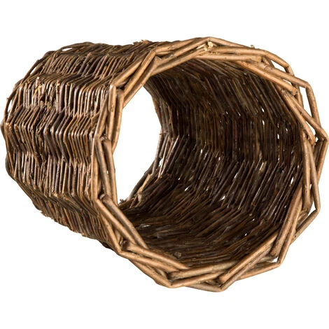 Tunnel En Osier Ø 22 Cm - Tunnel En Osier Pour Rongeur, Tunnel En Osier Pour Petit Animal, Tunnel De Jeu 2 Tunnel En Osier Ø 22 Cm - Tunnel En Osier Pour Rongeur, Tunnel En Osier Pour Petit Animal, Tunnel De Jeu – Image 2