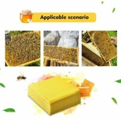 Lot De 30 Plaques De Cire D'abeille Pour Bougies - Jaune-Versailles -Trixie || Flamingo Soldes Magasin 83755467 3