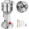 VEVOR Moulin A Grains Electrique Commercial Capacite 350g Broyeur A Cereales En Acier Inoxydable 26000tr/min Concasseur A Mais A Epices Fonction 5 Minutes Machine A Poudre 1400W Pour Cafe Soja Ble