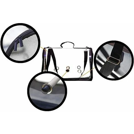 Transporteur D'oiseaux Léger, Sac à Main Respirant Transparent De Perroquet De Cage De Voyage D'oiseau De PVC Avec Un Bâton En Bois(412328CM) DRIVE 3 Transporteur D'oiseaux Léger, Sac à Main Respirant Transparent De Perroquet De Cage De Voyage D'oiseau De PVC Avec Un Bâton En Bois(412328CM) DRIVE – Image 3