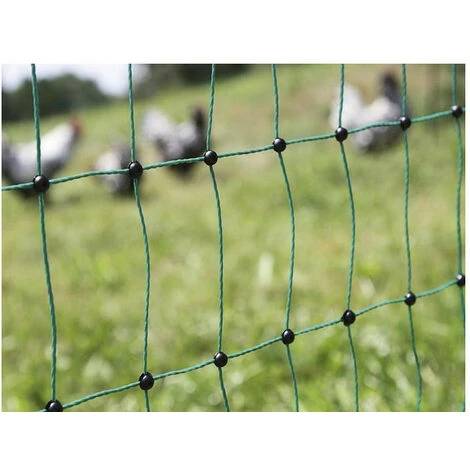 Perel Filet Volaille Vert, Conductr 25 m/106 cm Double Pointe 1 Perel Filet Volaille Vert, Conductr 25 m/106 cm Double Pointe