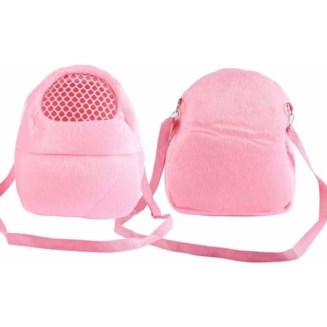 Sac De Transport Pour Animal De Compagnie, Sac De Transport Pour Hamster, Sac De Voyage Avec Bandoulière Pour Petits Animaux De Compagnie, Hérisson, Sucre, Planeur, écureuil, Lapin (rose:L) 5 Sac De Transport Pour Animal De Compagnie, Sac De Transport Pour Hamster, Sac De Voyage Avec Bandoulière Pour Petits Animaux De Compagnie, Hérisson, Sucre, Planeur, écureuil, Lapin (rose:L) – Image 5