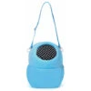 Sac De Transport Hamster, Sac Transport Lapin Petit Sac De Voyage Portable Respirant Avec Bandoulière Pour Petits Animaux Hérisson écureuil Lapin Sac De Transport Pour Hamster（Bleu-2722cm）