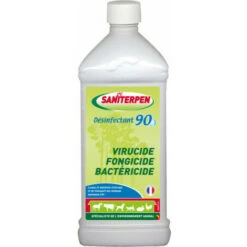 Désinfectant 90 Saniterpen Virucide Fongicide Bactéricide Bidon 1 Litre