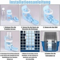 Distributeur D'eau Automatique Pour Animaux De Compagnie De 500 Ml, [bas/suspendu à Double Usage] Bouteille à Boire Pour Petit Animal Détachable Et Facile à Nettoyer, Pour Hamster Lapin Chinchilla Hér -Trixie || Flamingo Soldes Magasin 89320470 5