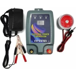 Clôture électrique Pour Bétail, Animaux, électrificateur De Clôture, Haute Puissance, 3 Modes D'alimentation Avec Fonction D'alarme