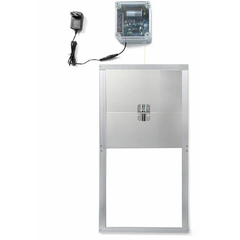 Portier Automatique Ouvre-porte Kit De Porte Automatique Pour Poulailler Poulets Poules Oies 30x30cm 100-240V IP44 HW0120 4 Portier Automatique Ouvre-porte Kit De Porte Automatique Pour Poulailler Poulets Poules Oies 30x30cm 100-240V IP44 HW0120 – Image 4