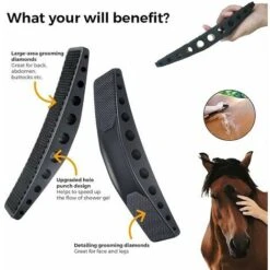 Neige-Brosse De Toilettage Pour Chevaux Brosse De Massage 6-en-1 En Crin De Cheval Massage De Toilettage Pour Chevaux,Pour Enlever Les Poils Secs Et Laches Des Chevaux Et Grands Chiens 7 Neige-Brosse De Toilettage Pour Chevaux Brosse De Massage 6-en-1 En Crin De Cheval Massage De Toilettage Pour Chevaux,Pour Enlever Les Poils Secs Et Laches Des Chevaux Et Grands Chiens -Trixie || Flamingo Soldes Magasin 90143577 3