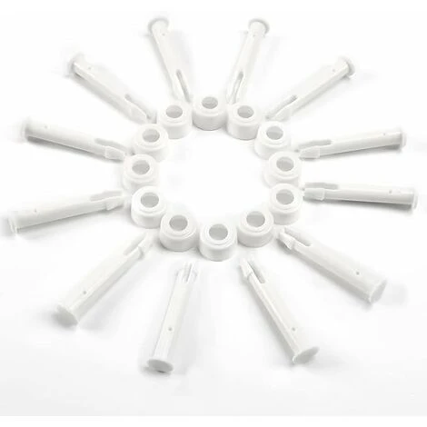 LYCXAMES 12 Pièces Goupille En Plastique, Pièces Détachées Piscine Intex, Goupille En Plastique Piscine,pour La Plupart Des Piscines à Cadre - Piscine Rectangulaire/Ronde (6.98cm/2.75in) 1 LYCXAMES 12 Pièces Goupille En Plastique, Pièces Détachées Piscine Intex, Goupille En Plastique Piscine,pour La Plupart Des Piscines à Cadre - Piscine Rectangulaire/Ronde (6.98cm/2.75in)