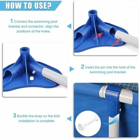 LYCXAMES 12 Pièces Goupille En Plastique, Pièces Détachées Piscine Intex, Goupille En Plastique Piscine,pour La Plupart Des Piscines à Cadre - Piscine Rectangulaire/Ronde (6.98cm/2.75in) 3 LYCXAMES 12 Pièces Goupille En Plastique, Pièces Détachées Piscine Intex, Goupille En Plastique Piscine,pour La Plupart Des Piscines à Cadre - Piscine Rectangulaire/Ronde (6.98cm/2.75in) – Image 3