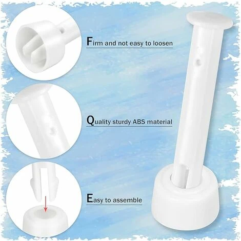 LYCXAMES 12 Pièces Goupille En Plastique, Pièces Détachées Piscine Intex, Goupille En Plastique Piscine,pour La Plupart Des Piscines à Cadre - Piscine Rectangulaire/Ronde (6.98cm/2.75in) 5 LYCXAMES 12 Pièces Goupille En Plastique, Pièces Détachées Piscine Intex, Goupille En Plastique Piscine,pour La Plupart Des Piscines à Cadre - Piscine Rectangulaire/Ronde (6.98cm/2.75in) – Image 5