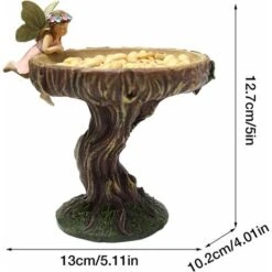 Mangeoires Pour Bain D'oiseaux Fée Bowl - Mangeoire à Oiseaux De Jardin, Mangeoire à Oiseaux Sur Pied, Plateau D'arrosage Pour Oiseaux Sauvages -Trixie || Flamingo Soldes Magasin 90430421 4