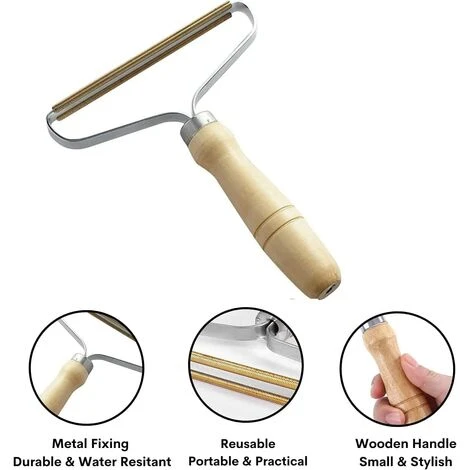 Brosse Manuel Anti Poil Lot De 2, Rasoirs Anti-Bouloches, Portable Lint Remover Pour Manteau Tissé Pull Tapis Rideaux Canapé,Guazhuni 3 Brosse Manuel Anti Poil Lot De 2, Rasoirs Anti-Bouloches, Portable Lint Remover Pour Manteau Tissé Pull Tapis Rideaux Canapé,Guazhuni – Image 3