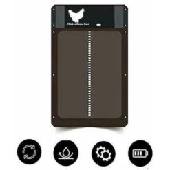 2022 Nouvelle Porte De Poulailler Automatique Tout En Plastique Poulailler Détection De Lumière Contrôle De Porte Porte De Poulailler Porte De Poulet Automatique -Trixie || Flamingo Soldes Magasin 90600806 3