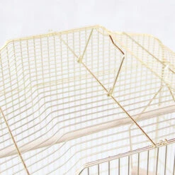 Skecten® Grande Volière Pour Oiseaux Cage En Méta Pour Canaries Perroquet Perruches Canaris Avec 4 Mangeoires, 3 Perchoirs, 92cm, Or 7 Skecten® Grande Volière Pour Oiseaux Cage En Méta Pour Canaries Perroquet Perruches Canaris Avec 4 Mangeoires, 3 Perchoirs, 92cm, Or -Trixie || Flamingo Soldes Magasin 90980776 3