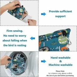 D'oiseau Tente à Suspendre - Pour Cage De Nid D'oiseau Jouet Pour Petits Animaux De Compagnie Hamac Perroquet Perruche Myna Pigeon Perche Perche Perche Perche Inséparable M -Trixie || Flamingo Soldes Magasin 91243202 3