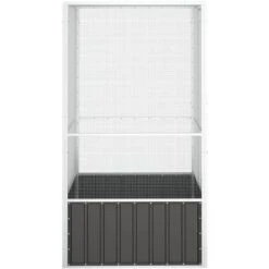 Cage à Oiseaux Volière Anthracite 111x107x211,5 Cm Acier Galvanisé 97635 -Trixie || Flamingo Soldes Magasin 91978399 4