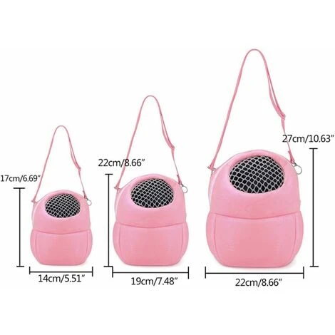 Rabais Sac De Transport Pour Animaux De Compagnie, Sacs à Main De Voyage Sortants Portables Avec Sangles En Nylon, Petite Pochette Pour Animaux De Compagnie Pour Hamster, Rat, Hérisson, Lapin, L 5 Rabais Sac De Transport Pour Animaux De Compagnie, Sacs à Main De Voyage Sortants Portables Avec Sangles En Nylon, Petite Pochette Pour Animaux De Compagnie Pour Hamster, Rat, Hérisson, Lapin, L – Image 5