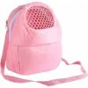 Rabais Chaud Hamster Transporteur Petit Animal Respirant Pet Sac De Transport Rat Hérisson Chiot Poche Sommeil Suspendu Sortant Sac De Voyage 3 Couleurs (Petit, Rose)