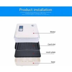 Incubateur Automatique 12/24 œufs - 24 œufs, Couveuse Incubateur œufs Retournement Automatique Incubateur Numérique D'oeufs -Trixie || Flamingo Soldes Magasin 92680319 5