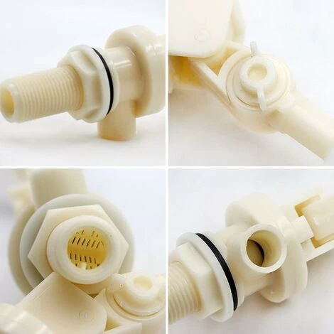 Lot De 2 Valve Flottante Pour Remplir Automatiquement Les Abreuvoirs Pour Chien, Bétail Et Moutons Valve à Boule D'arrêt Automatique De Remplissage 1/2 NPT 3 Lot De 2 Valve Flottante Pour Remplir Automatiquement Les Abreuvoirs Pour Chien, Bétail Et Moutons Valve à Boule D'arrêt Automatique De Remplissage 1/2 NPT – Image 3