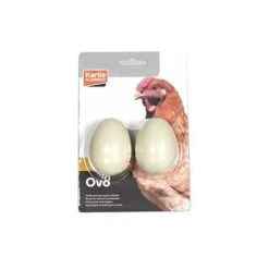 Flamingo Oeuf De Calcium Pour Poules 2pcs