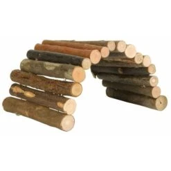 Trixie Pont, Flexible, Hamster, En Bois D'écorce 22 × 10 Cm