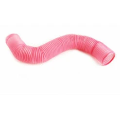 Tunnel Lapin Lapin Chaton Tunnel Pliable Avec Motifs Mignons De Carotte Petit Animal De Compagnie Hideaway Tunnel D'Activité Tubes Pour Lapin Nain 2 PCs-Rose