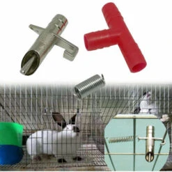 20 Pièce Abreuvoir Automatique De Lapin En Laiton Épais Système D'Abreuvement Pour Porcs, Animaux De Compagnie Et Volaille Animal De Ferme,