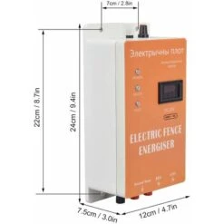 Hôte De Clôture électrique, Contrôleur D'impulsion De Clôture Extérieure 100-240V DC12V Inoffensif Pour L'élevage De Bétail 8 Hôte De Clôture électrique, Contrôleur D'impulsion De Clôture Extérieure 100-240V DC12V Inoffensif Pour L'élevage De Bétail -Trixie || Flamingo Soldes Magasin 95486116 4