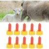 10 Pièces Mangeoire D'allaitement Pour Moutons Mamelon Agneau Tétine Mangeoire Bouteille Mouton Alimentation Et équipement D'abreuvement Fournitures Agricoles