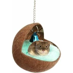 Nid D'oiseau En Coquille De Noix De Coco Naturelle Pour Animal Domestique, Perroquet, Perruche, Calopsitte, Conure, Canari, Pinson, Colombe, Hamster, Rat, Gerbille, Souris 7 Nid D'oiseau En Coquille De Noix De Coco Naturelle Pour Animal Domestique, Perroquet, Perruche, Calopsitte, Conure, Canari, Pinson, Colombe, Hamster, Rat, Gerbille, Souris -Trixie || Flamingo Soldes Magasin 95886005 3