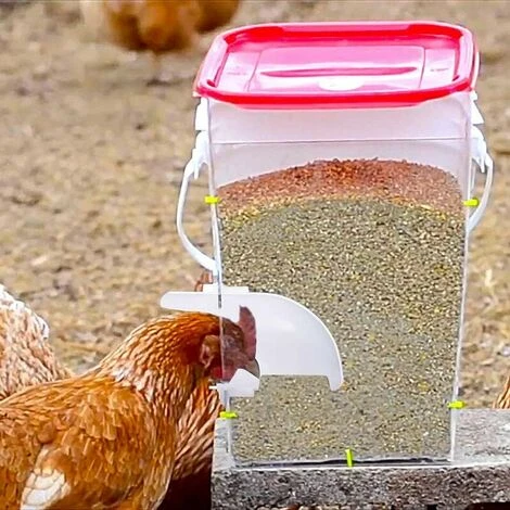 LLING Mangeoire Poules Automatique, Avec 6 Ports Et Scie Cloche, éTanche à La Pluie, Mangeoire à Poulet Sans DéChetsConvient Aux Seaux, Seaux, Boîtes, Auges, Mangeoires à Poulets Zéro Déchet 2 LLING Mangeoire Poules Automatique, Avec 6 Ports Et Scie Cloche, éTanche à La Pluie, Mangeoire à Poulet Sans DéChetsConvient Aux Seaux, Seaux, Boîtes, Auges, Mangeoires à Poulets Zéro Déchet – Image 2