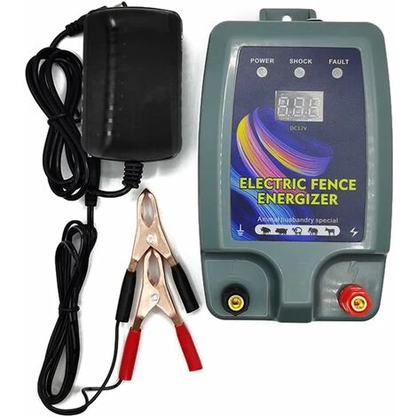 Clôture électrique Pour Bétail, Animaux, électrificateur De Clôture, Haute Puissance, 3 Modes D'alimentation Pour élevage De Volailles H241 1 Clôture électrique Pour Bétail, Animaux, électrificateur De Clôture, Haute Puissance, 3 Modes D'alimentation Pour élevage De Volailles H241
