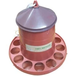 Mangeoire Plastique Recyclé 2 Kg Pour Volailles - Animallparadise 5 Mangeoire Plastique Recyclé 2 Kg Pour Volailles - Animallparadise -Trixie || Flamingo Soldes Magasin 96114203 3 1