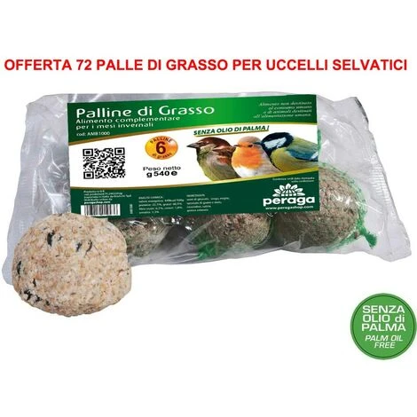 OFFRE 72 BOULES DE FAT FAT 90GR POUR OISEAUX SAUVAGES HAUTE QUALITE 2 OFFRE 72 BOULES DE FAT FAT 90GR POUR OISEAUX SAUVAGES HAUTE QUALITE – Image 2