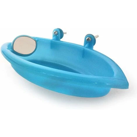 Accessoires Pour Cage Oiseau Baignoire Perroquet,Baignoire Pour Perroquet Avec Miroir Pour Animal Domestique Accessoires De Cage Pour Oiseau Miroir De Bain Boîte De Douche Cage à Oiseaux Petit Oiseau 2 Accessoires Pour Cage Oiseau Baignoire Perroquet,Baignoire Pour Perroquet Avec Miroir Pour Animal Domestique Accessoires De Cage Pour Oiseau Miroir De Bain Boîte De Douche Cage à Oiseaux Petit Oiseau – Image 2
