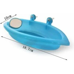 Accessoires Pour Cage Oiseau Baignoire Perroquet,Baignoire Pour Perroquet Avec Miroir Pour Animal Domestique Accessoires De Cage Pour Oiseau Miroir De Bain Boîte De Douche Cage à Oiseaux Petit Oiseau 7 Accessoires Pour Cage Oiseau Baignoire Perroquet,Baignoire Pour Perroquet Avec Miroir Pour Animal Domestique Accessoires De Cage Pour Oiseau Miroir De Bain Boîte De Douche Cage à Oiseaux Petit Oiseau -Trixie || Flamingo Soldes Magasin 96337788 3