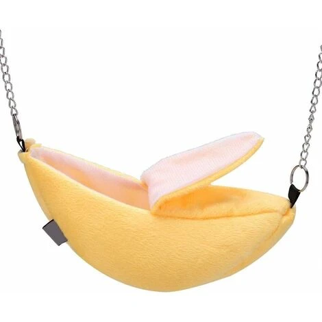Couchage Pour Rongeur Banane Hamster Lit Hamac Suspendu Lit Superposé Maison Petit Animal Animal Maison Jouet Sommeil Nid Pour Petit Animal(Citronier) 1 Couchage Pour Rongeur Banane Hamster Lit Hamac Suspendu Lit Superposé Maison Petit Animal Animal Maison Jouet Sommeil Nid Pour Petit Animal(Citronier)